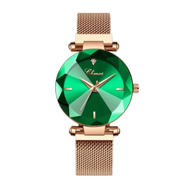 Elegante, leicht ablesbare Damen Quarzuhr