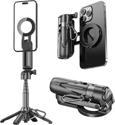 Tripod For Cell Phone Magnetic Portable Selfie Stick