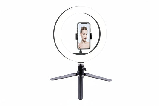 Selfie Ring Light with Adjustable Tripod Stand