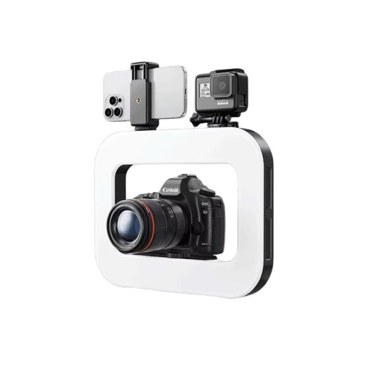 Three-Color Dimming Selfie Lamp with Bluetooth