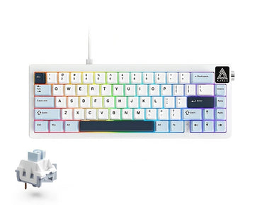 AJAZZ AK650 Wired 68-Key Compact Keyboard