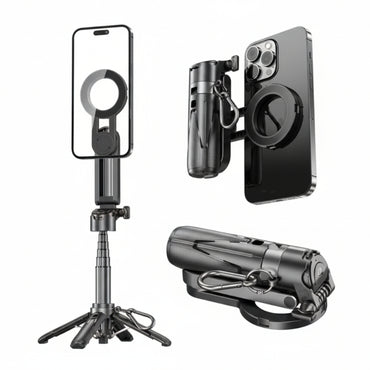 Stativ für Handy Magnetisch Tragbarer Selfie-Stick