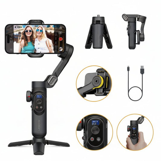 AOCHUAN Smart XPro Smartphone Gimbal with Tripod - #audiodevices - #datacarriers - #flashdrive -