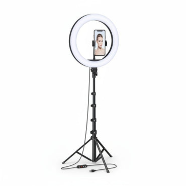 Selfie Ring Light with Adjustable Tripod Stand - #audiodevices - #datacarriers - #flashdrive -