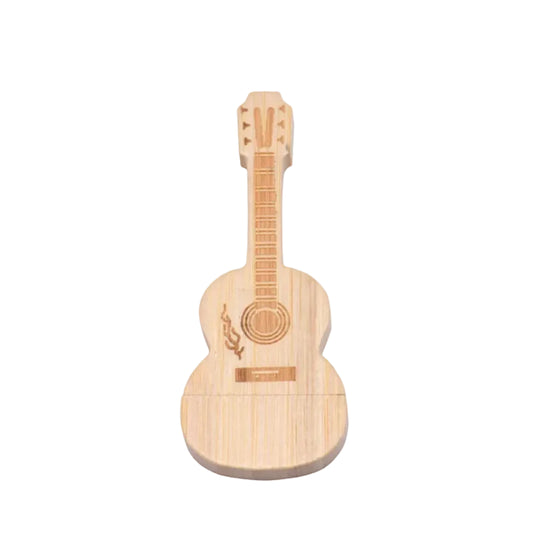 JASTER USB-Stick in Gitarrenform aus Holz
