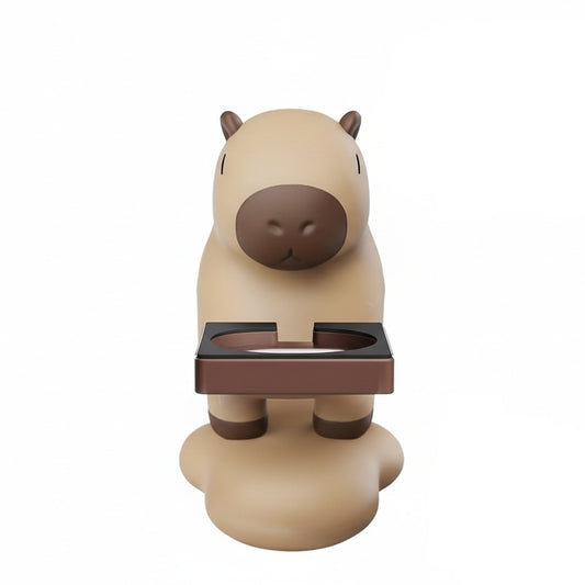 Capybara-Shaped Apple & Huawei Watch Charging
