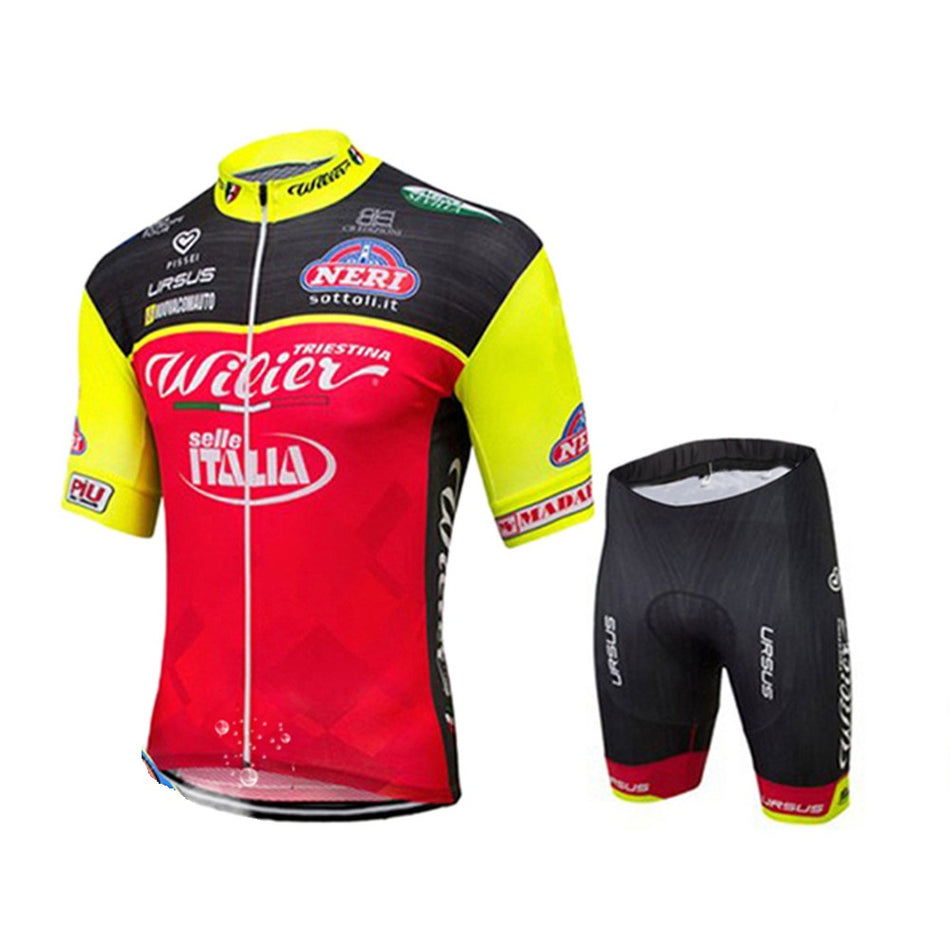 WILIER Men's Quick - Drying Jersey Suit