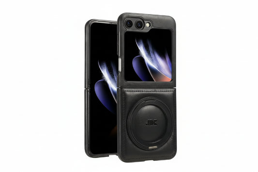 Rotation Bracket Leather Shockproof Phone Case