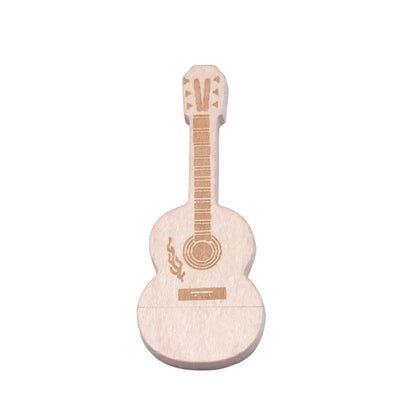 JASTER USB-Stick in Gitarrenform aus Holz