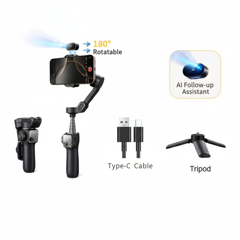 Perche à Selfie Rallongée de Voyage AOCHUAN