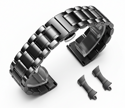 HQ-STRAP Butterfly Buckle Stainless Steel Strap