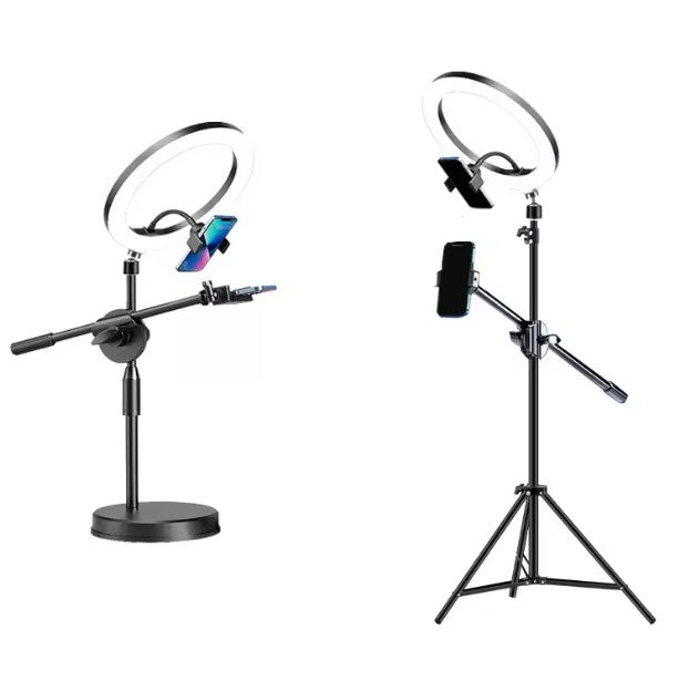 Tripod for Phone with Ring Light Desktop
