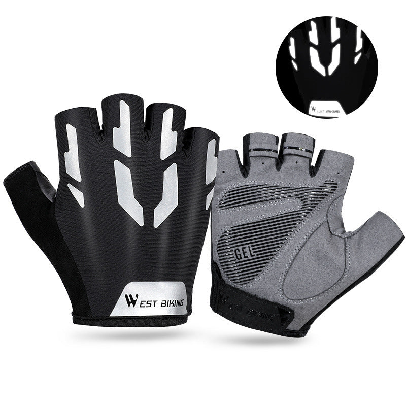 WEST BIKING Reflective Bicycle Gloves
