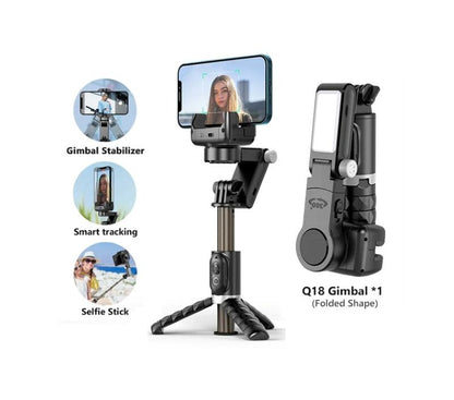 Q18 Mode Gimbal Stabilizer Selfie Stick