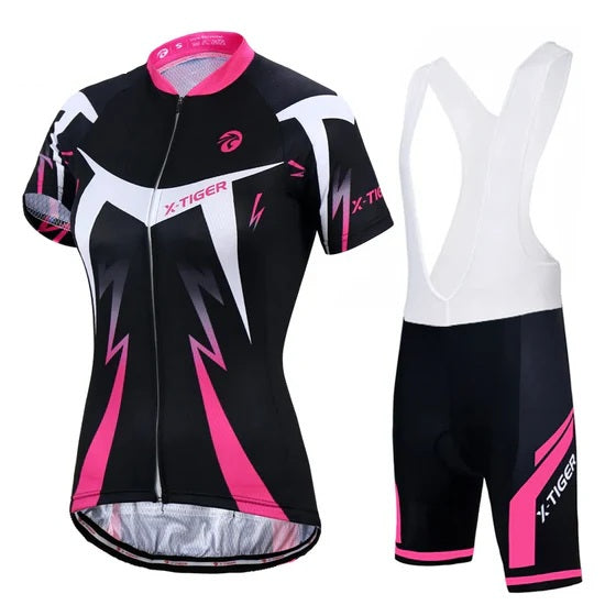 X-TIGER Women's Cycling Jersey Set