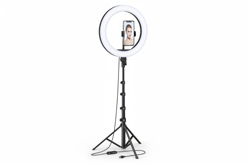 Selfie Ring Light with Adjustable Tripod Stand