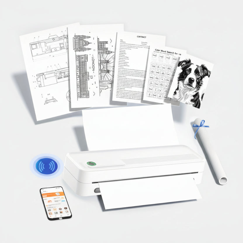 ORICO Portable Mini Wireless Printer