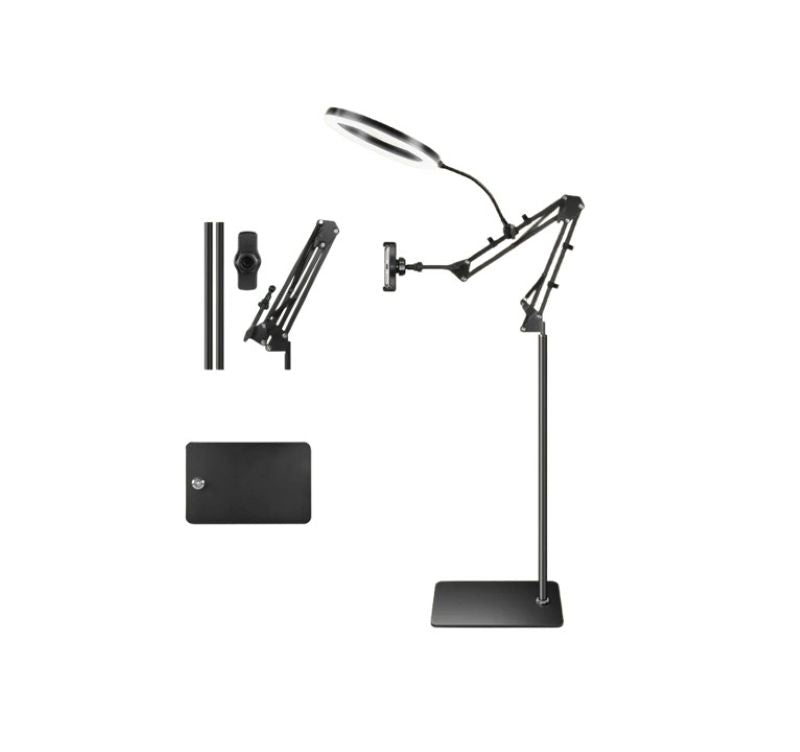 Phone Live Streaming Stand with LED Light
