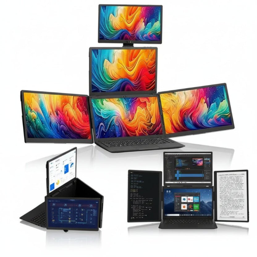 ADREAMER Arie-Screen 13S FHD Portable Tri-Screen Monitor - #audiodevices - #datacarriers - #flashdrive -