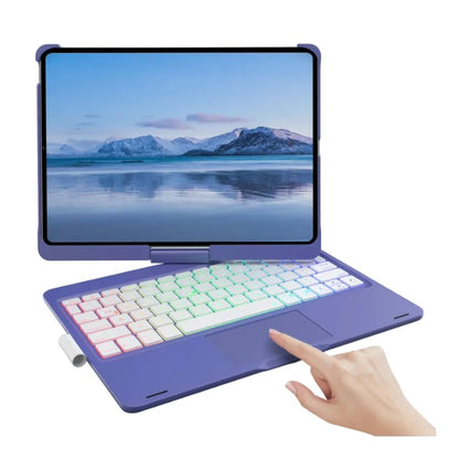 Backlit Keyboard Case with Trackpad & 360° Swivel - #audiodevices - #datacarriers - #flashdrive -