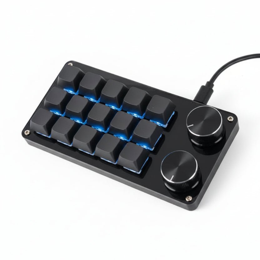 Ergonomic 15-Key Mini Keyboard - #audiodevices - #datacarriers - #flashdrive -