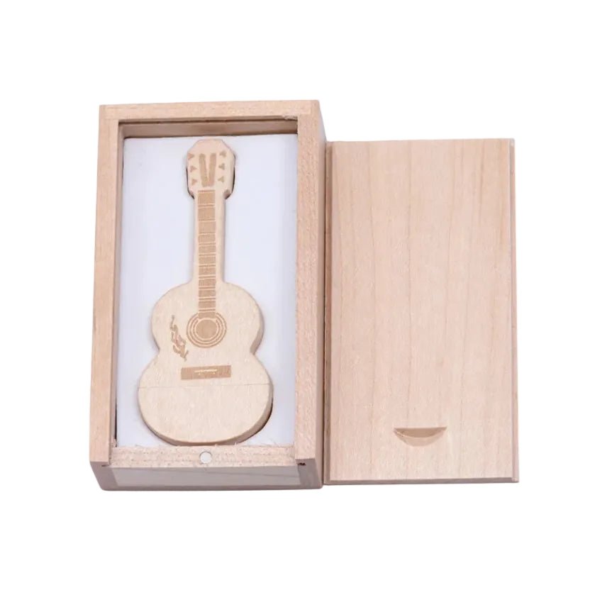 JASTER Wooden Guitar USB Flash Drive - ★Mobile Technology Business Shop★ - audiodevices - datacarriers - flashdrive - 