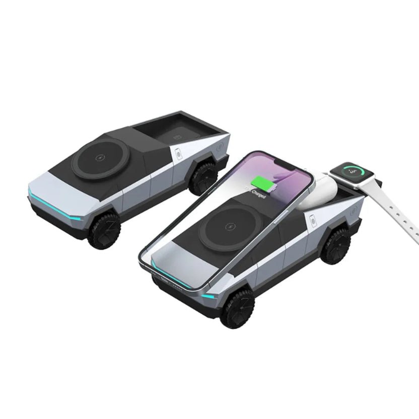 Magnetic 3 In 1 Wireless Charger - #audiodevices - #datacarriers - #flashdrive -