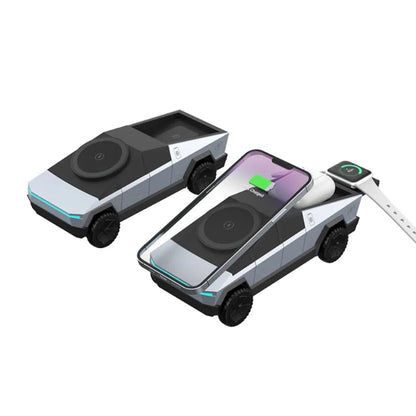 Magnetic 3 In 1 Wireless Charger - #audiodevices - #datacarriers - #flashdrive -