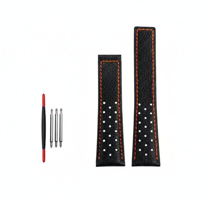 Men's Genuine Leather Watchband 22mm - #audiodevices - #datacarriers - #flashdrive -