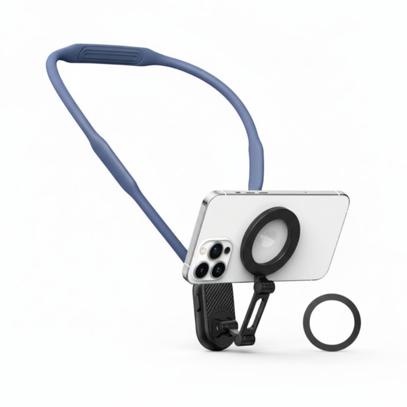 Neck Mount Silicone Magnetic Mobile Phone Holder - #audiodevices - #datacarriers - #flashdrive -
