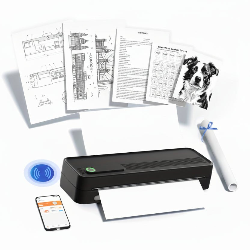 ORICO Portable Mini Wireless Printer - ★Mobile Technology Business Shop★ - audiodevices - datacarriers - flashdrive - 