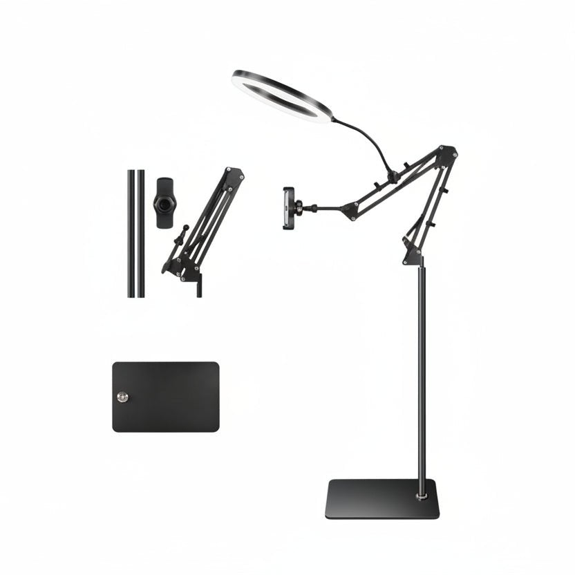 Phone Live Streaming Stand with LED Light - #audiodevices - #datacarriers - #flashdrive -