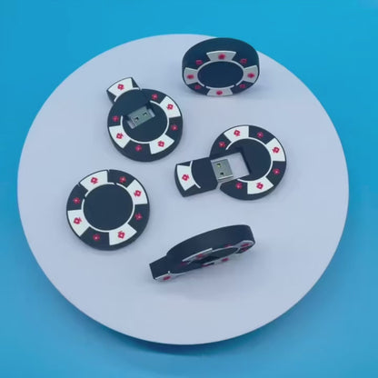 OME PVC Pokerchip USB-Speicherstick
