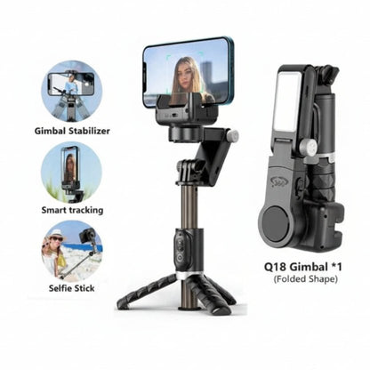 Q18 Mode Gimbal Stabilizer Selfie Stick - ★Mobile Technology Business Shop★ - audiodevices - datacarriers - flashdrive - 