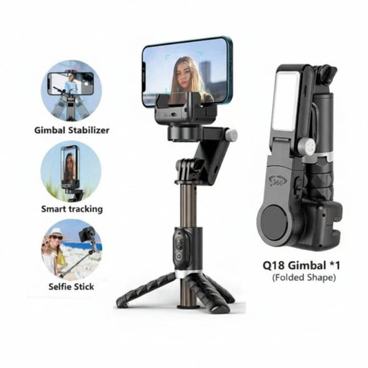 Q18 Mode Gimbal Stabilizer Selfie Stick - ★Mobile Technology Business Shop★ - audiodevices - datacarriers - flashdrive - 