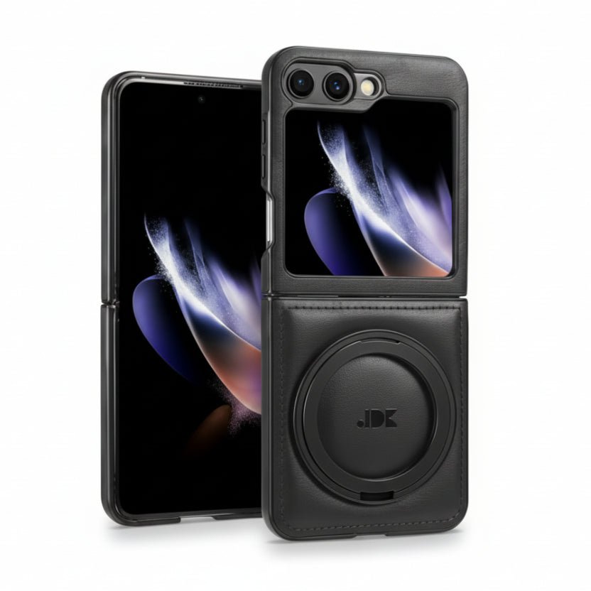 Rotation Bracket Leather Shockproof Phone Case - #audiodevices - #datacarriers - #flashdrive -