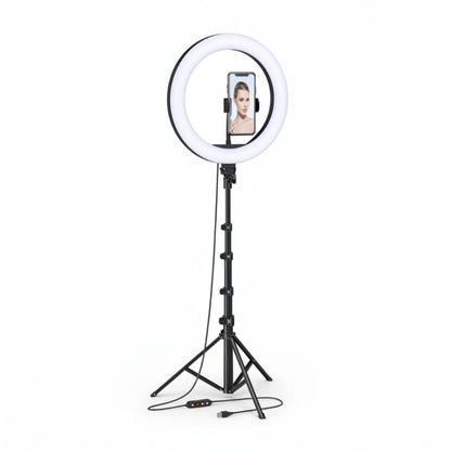Selfie Ring Light with Adjustable Tripod Stand - #audiodevices - #datacarriers - #flashdrive -